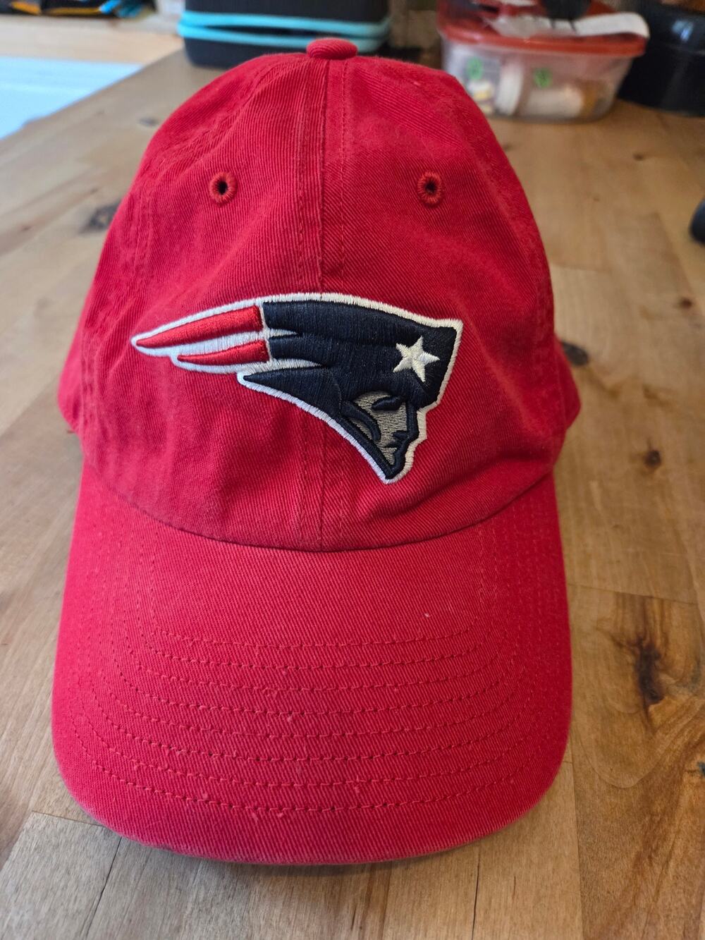 47 Brand NFL Team New England 
Patriots Red Cap